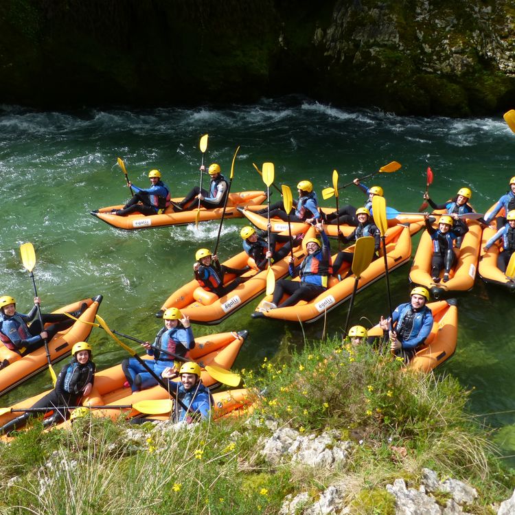 Rafting Canoas Multiaventura Picos Europa Cares y Deva
