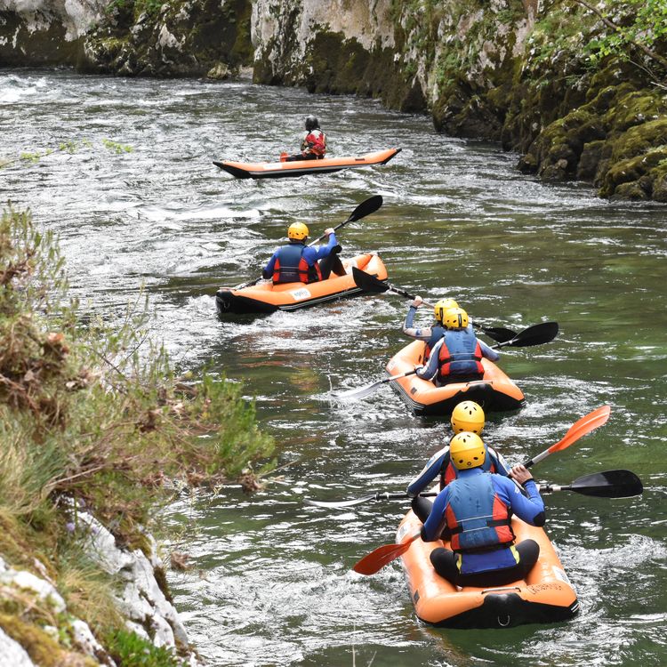 Rafting Cares y Deva - Picos Europa